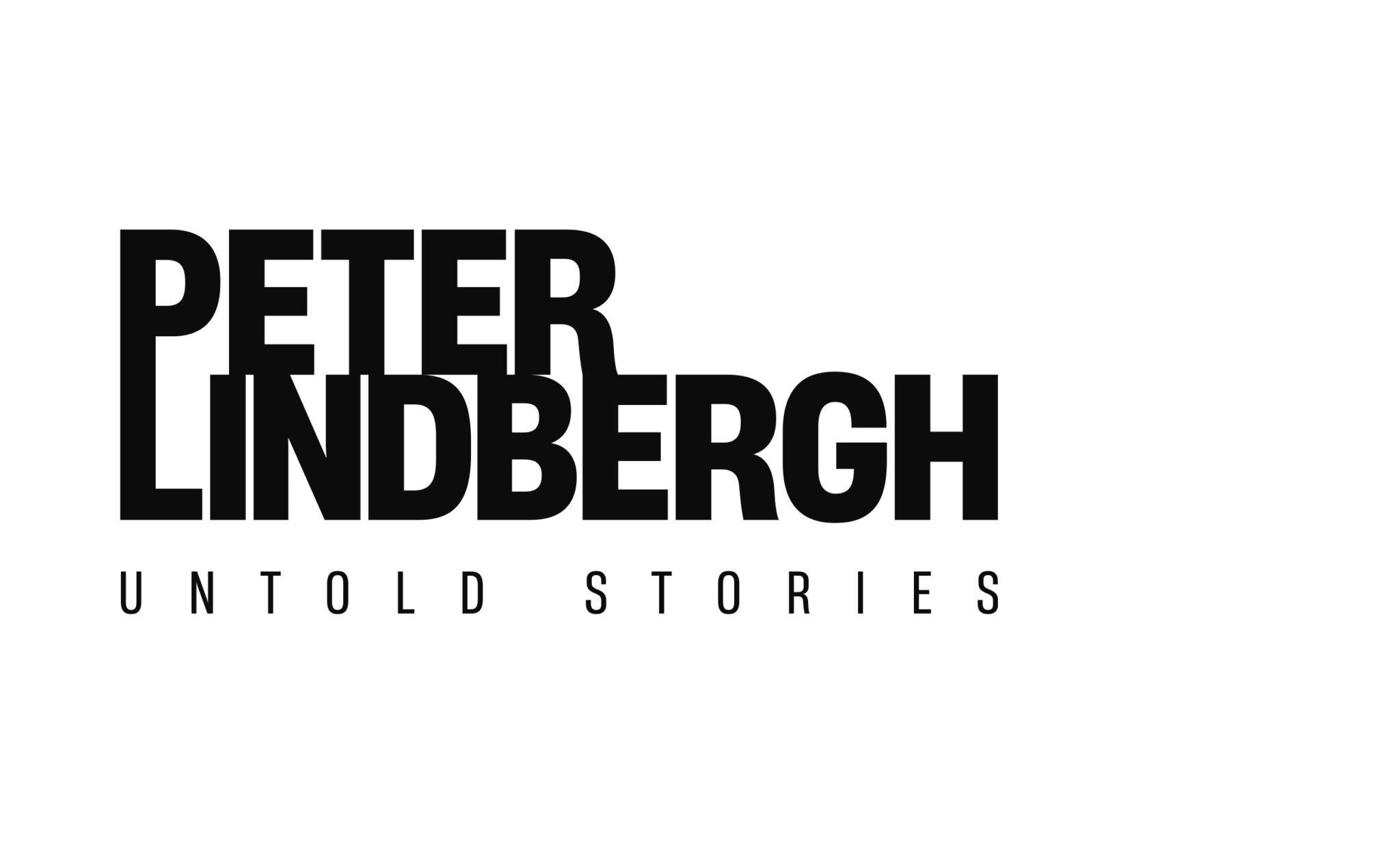 Brand identity for Peter Lindbergh exhibition in Brussels by Hoet&Hoet : a retrospective event in Espace Vanderborght. Logo design, guidelines and merchandising for the exhibition.