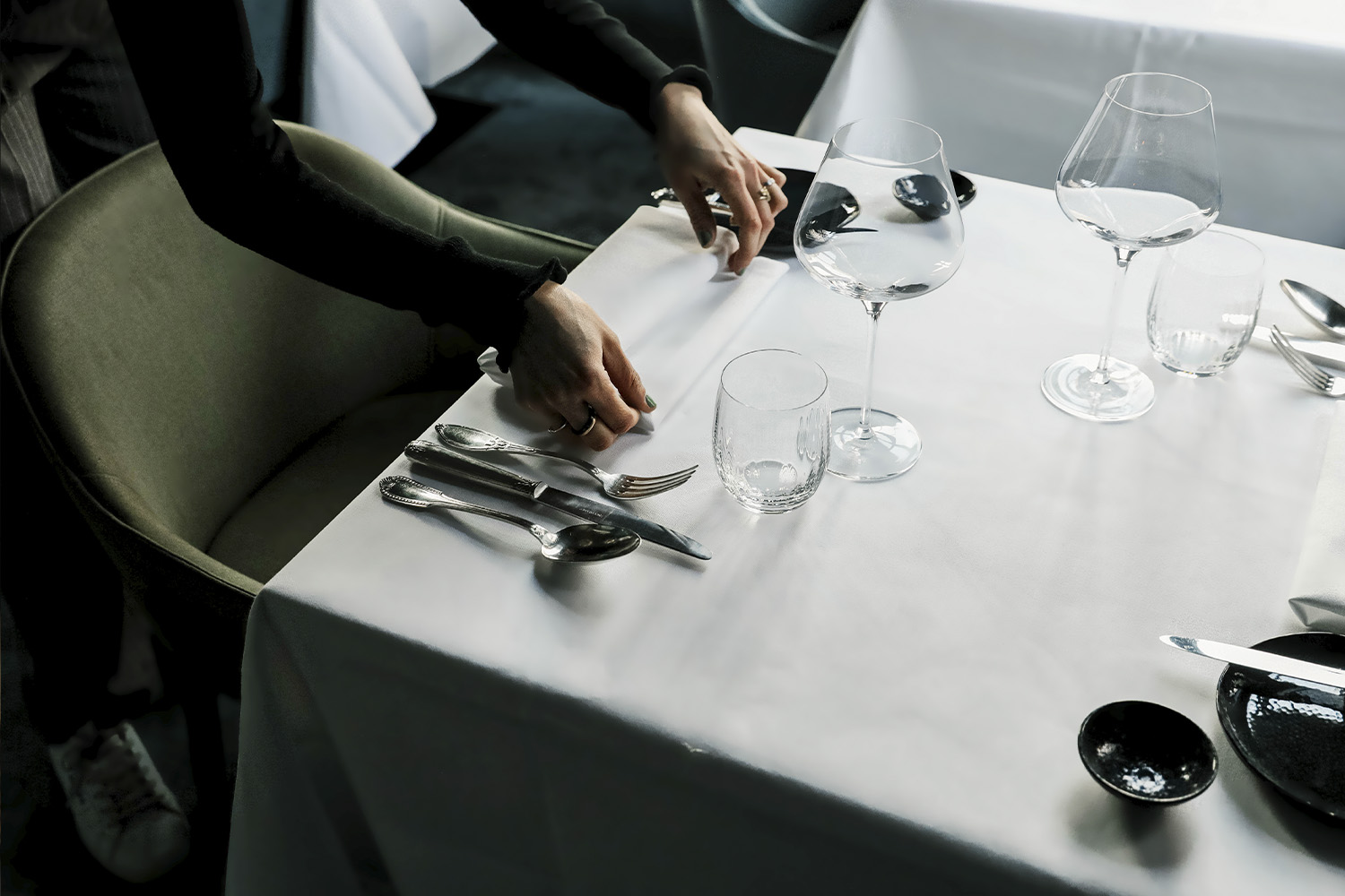Logo and brand identity design for Ciao, italian restaurant enoteca and bistronomia at the merode in Brussels
