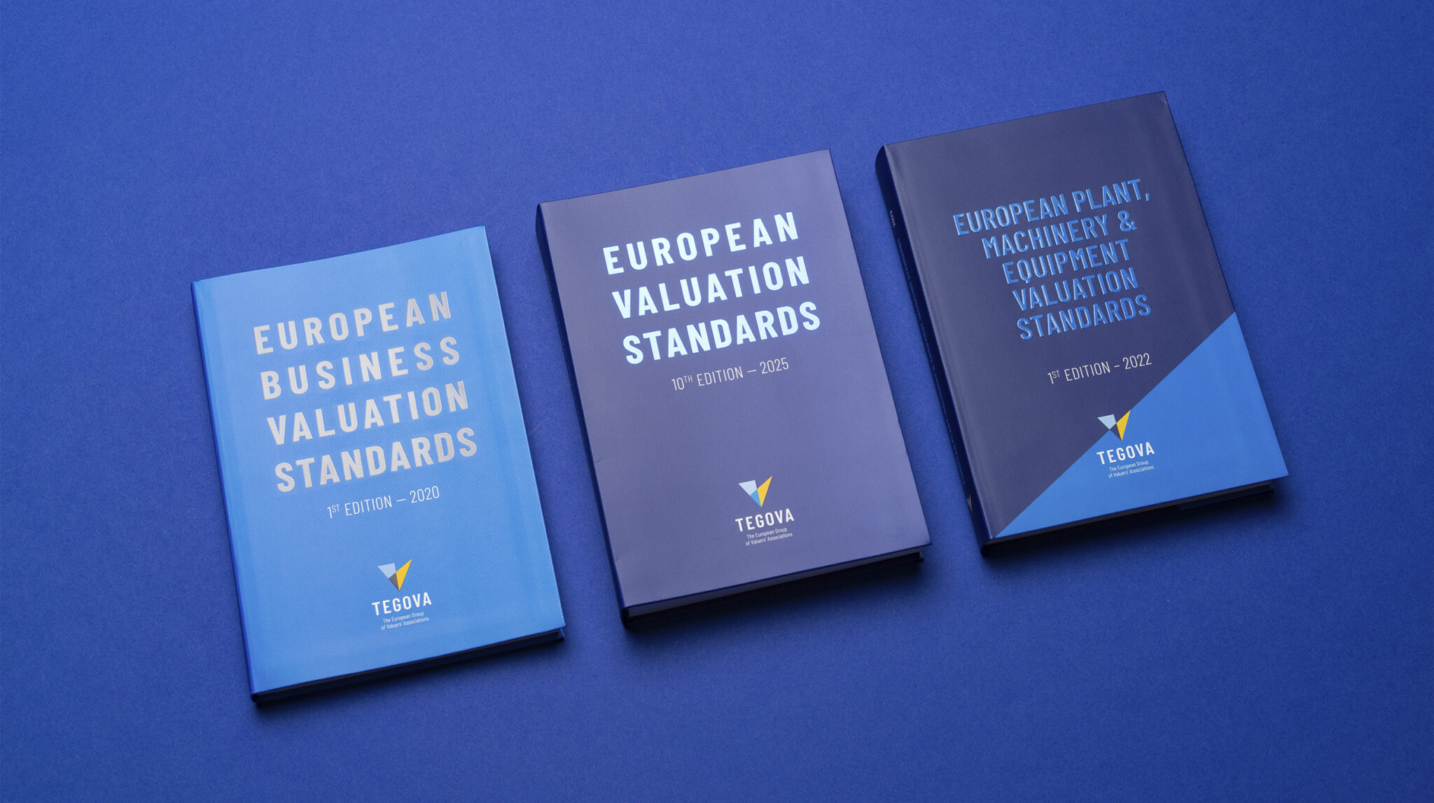 Brand identity and design for Tegova, real estate valuer in Europe, by Hoet&Hoet agency